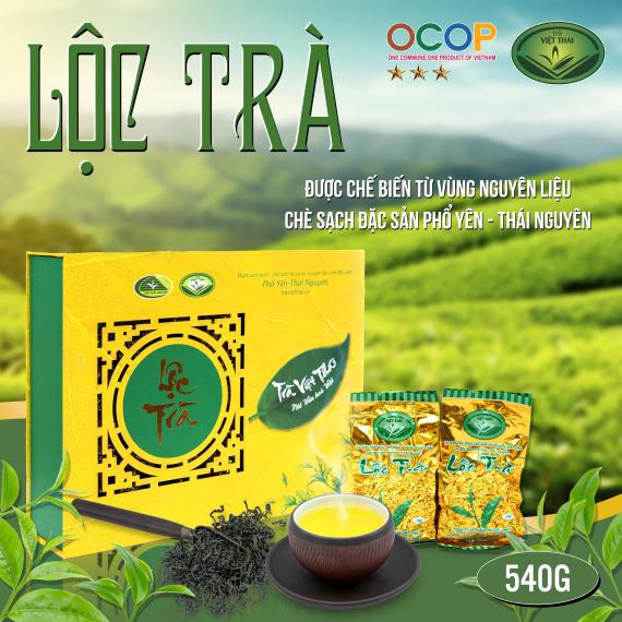 Lộc trà hộp 540g